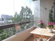 Kesäkuva parvekkeelta