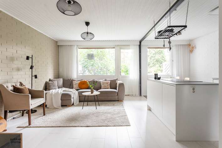 Rivitalo, 4h, avok. takkahuone, kph/s, 2xwc, p., terassi/piha, 110 m², Höytämö - Näkymä 3