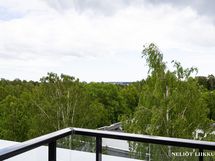 Näkymä taloyhtiön kattoterassilta