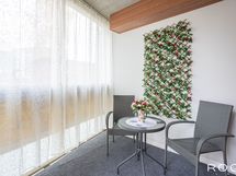 Lasitettu terassiparveke