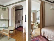 Olohuoneen yhteydessä alkovi