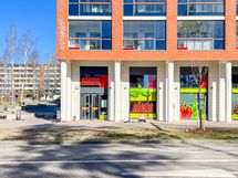 Alepa on tien toisella puolella.