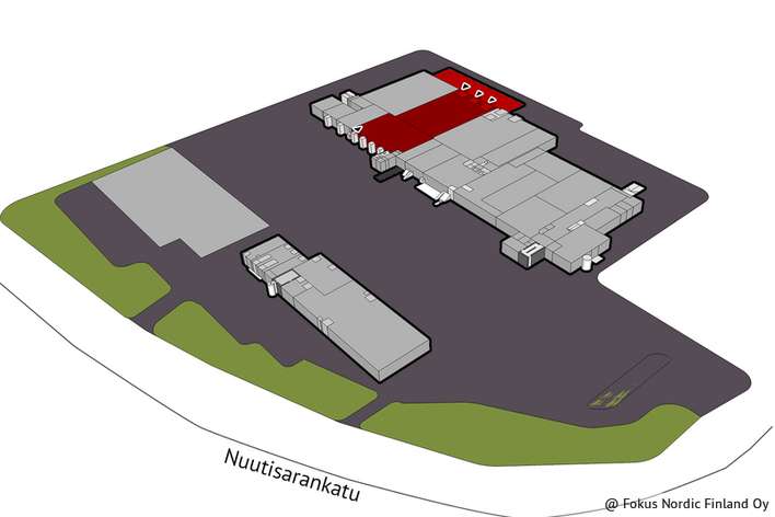 Liiketila, 2 865 m², Sarankulma - Näkymä 3