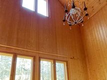 Oleskelutilassa huikea korkeus