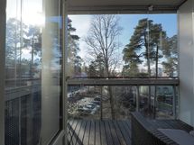 Lasitettu parveke