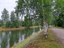 Vääksyn kanava, arkistokuva