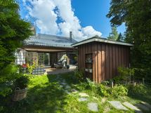 Takapihalle pääsee portista