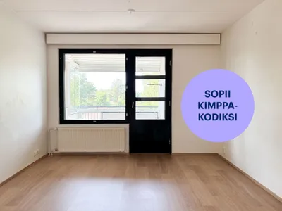 Kerrostalo, 2H+K, 58,5 m², Maikkula