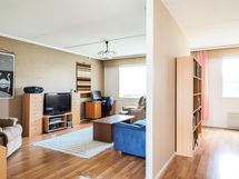 Olohuone ja makuuhuone 2