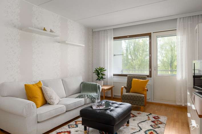 Kerrostalo, Oh, mh, k, kh/wc, s, las.p. (yj. 2h+k+s), 53 m², Tommola, Heinola