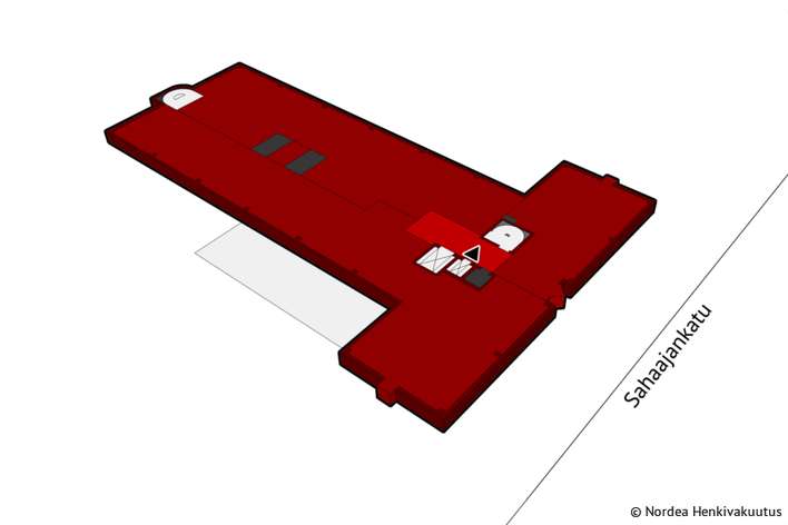 Liiketila, 1 067 m², Herttoniemi - Näkymä 3