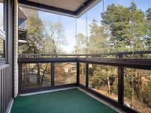 makuuhuoneen parveke