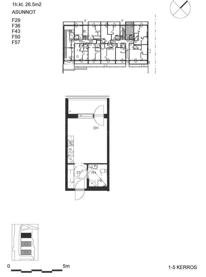 Kerrostalo, 1H+KT, 26,5 m², Niittykumpu - Näkymä 3