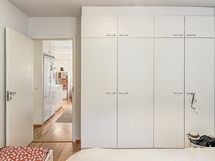 Isomman yhteydessä on kaappitilaa kivasti