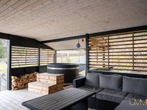 Rantasaunan terassia