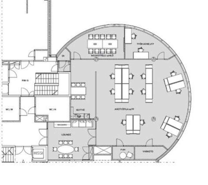 Liiketila, 209 m², Hervanta