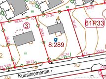 1072 m2 kiinteistö, rakennusoikeus yhteensä 200 m2