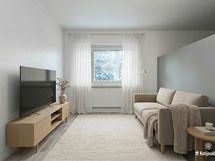 Digitaalisesti kalustettu olohuonetila