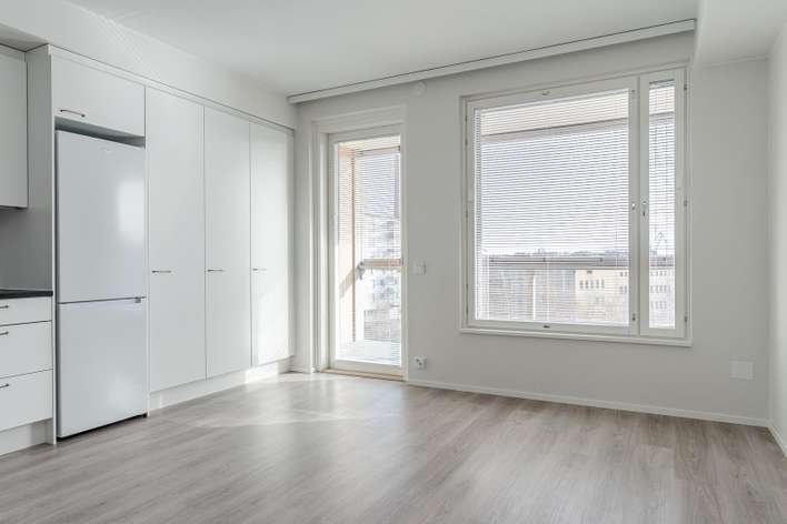 Kerrostalo, 2h+kt+s, 44,5 m², Linnakaupunki - Näkymä 4