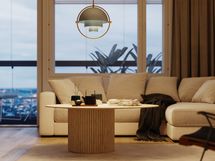 Visualisointikuvassa taiteilijan näkemys aiemmin toteutetusta kohteesta.