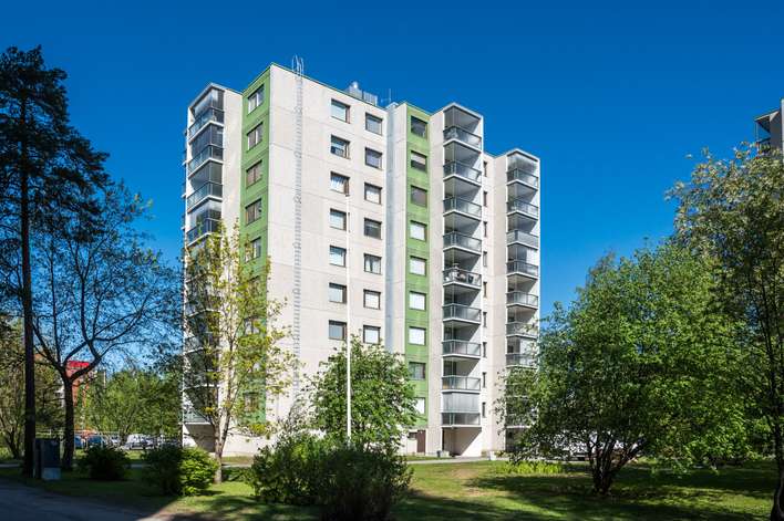 Kerrostalo, 2h+k, 63,5 m², Tuira, Oulu
