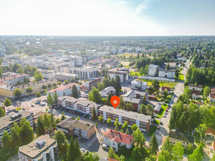 Kerrostalo, 2h+k+ph+s+lasitettu parveke, 61 m², Keskusta, Seinäjoki