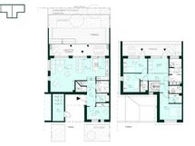 Kodin pohjapiirros Tuulikello 3 B 06 (5-6h+kt+s, 146,5 m² + varasto 9 m²)