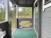 Saunarakennuksen terassi