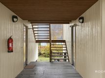 Käytävä asunnoille - Ingång till bostäderna