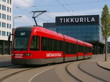Vantaan ratikka, kuvitteellinen kuva