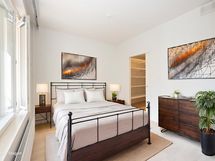 Virtuaalistailattu makuuhuone