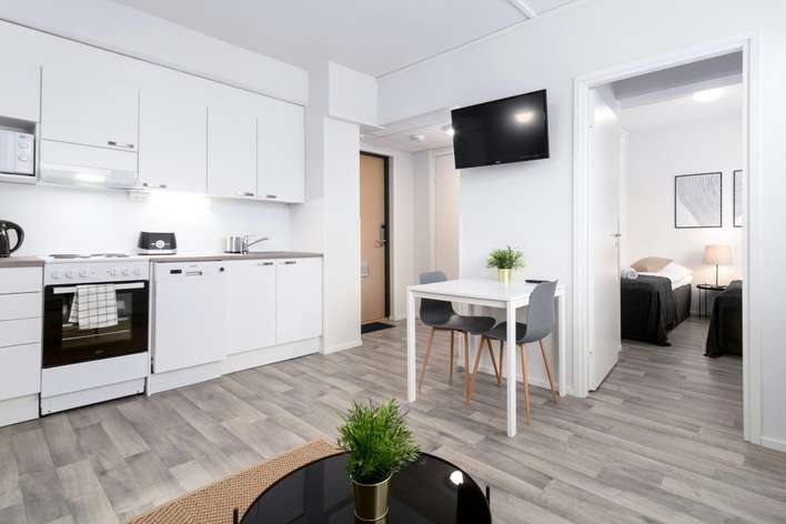 Kerrostalo, 2h+k+kph+wc, 31 m², 3 kaupunginosa, Rauma