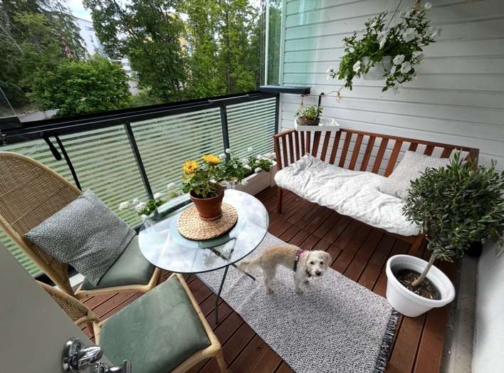 Kerrostalo, 1h + k + parveke/terassi, 34 m², Espoon keskus, Espoo