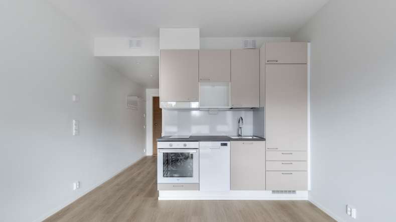 Kerrostalo, 1h+kt, 23 m², Skanssi - Näkymä 3