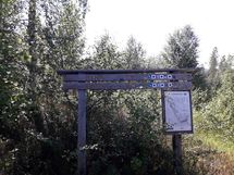 Tontin eteläreuna rajoittuu valaistuun kuntopolkuun