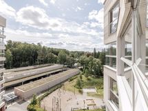 Makuuhuoneen parveke