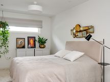 Päämakuuhuoneessa kokolattiamatto