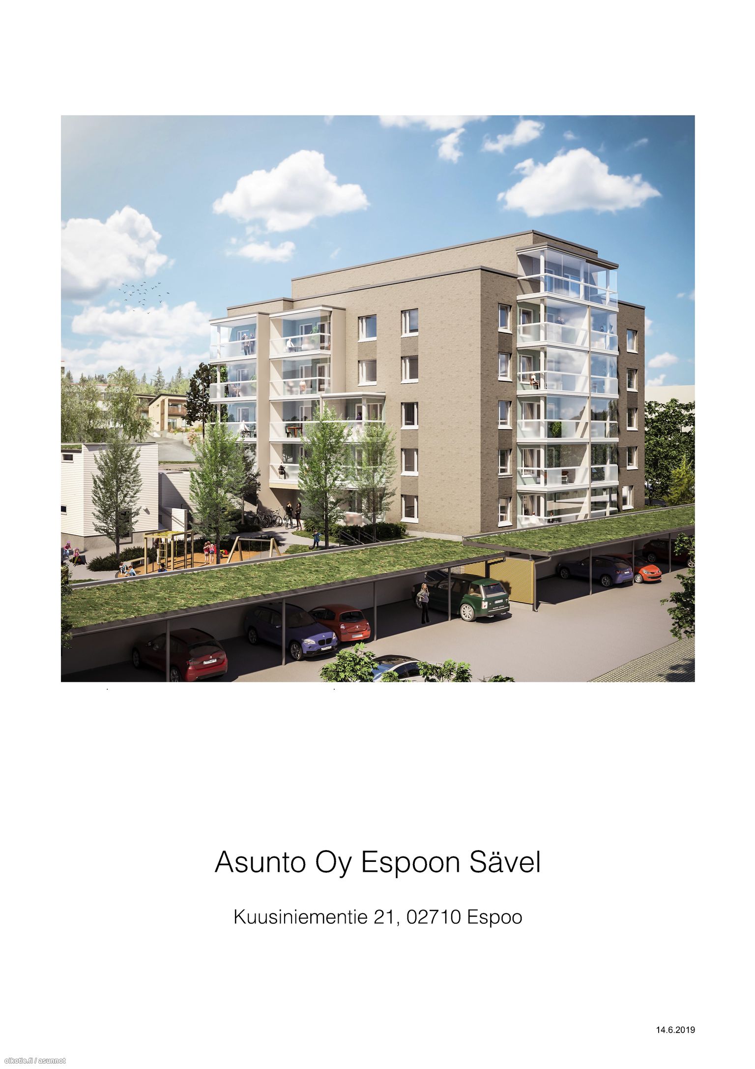 28 M Kuusiniementie 21 B 02710 Espoo Kerrostalo Yksio Myynnissa