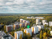 Keskuspuistossa on hyvät ulkoilumahdollisuudet.