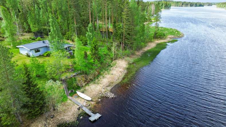 Loma-asunto, 2h, avokeittiö, alkovi, et, s, erillinen wc, autotalli, 80 m², Vilppula - Näkymä 3