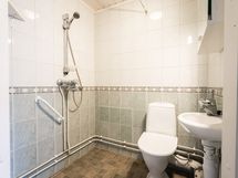 Sisääntulokerroksen suihku / wc