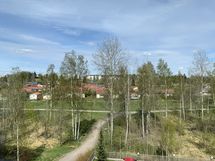 Avara näkymä olohuoneesta