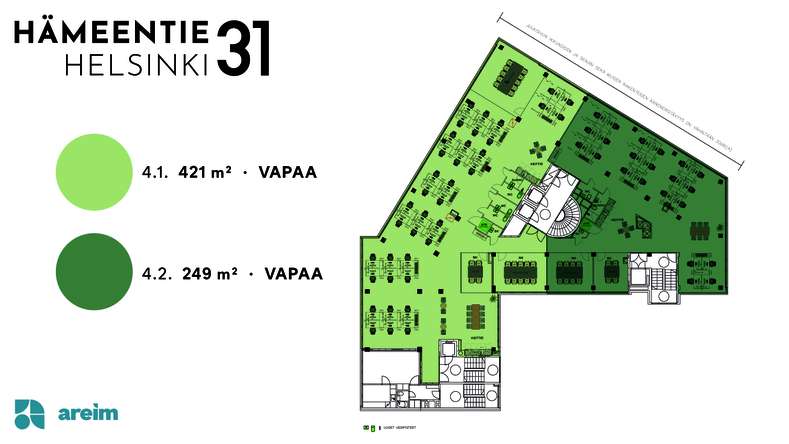 Liiketila, 670 m², Sörnäinen - Näkymä 2