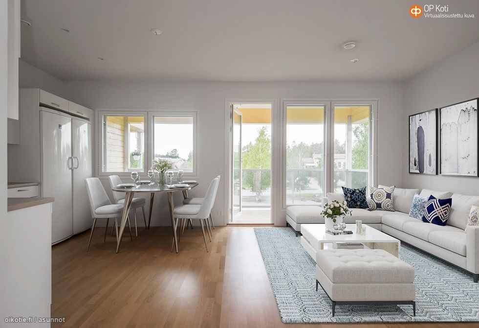 Olohuone - Virtuaalisisustettu