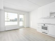 Peilikuva samantyyppisestä asunnosta