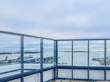 Kattoterassilta on näkymät kauas merelle