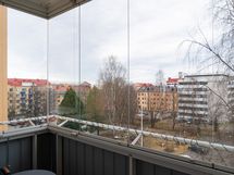 Lasitettu parveke