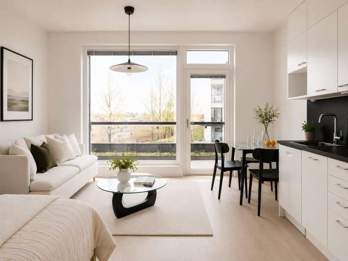 Kerrostalo, 1h+k+kph+las. parv, 26,5 m², Finnoo, Espoo