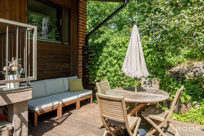 Rivitalo, 2h, avokeittiö, kph + lasitettu parveke, 42 m², Järvenperä, Espoo