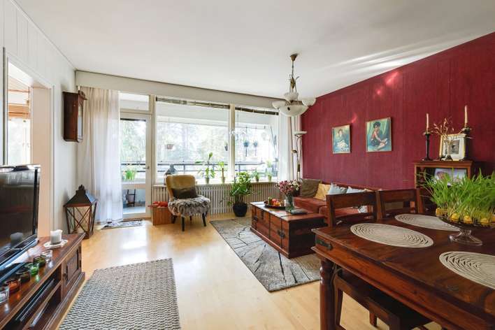 Kerrostalo, 3h, k, kph/wc, vh, lasitettu parveke, 79 m², Viitakumpu, Kouvola
